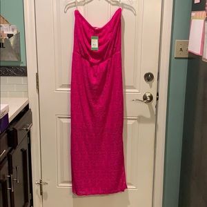 Lily Pulitzer Strapless Maxi Dress